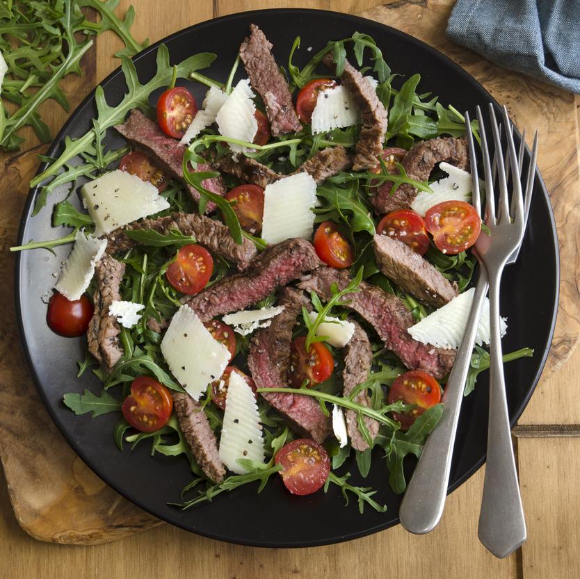 Steak and Cherry Tomato Salad Atkins Low Carb Diet
